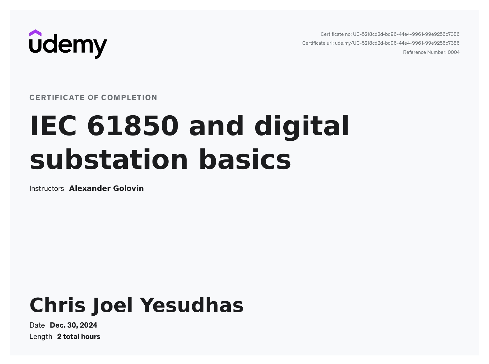 IEC 61850 Digital Substation Basics
